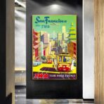 affiche san francisco vintage