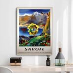 affiche savoie vintage