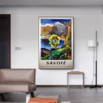 affiche savoie vintage