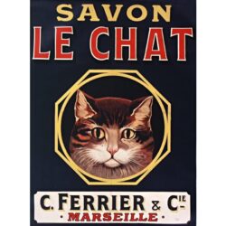 affiche savon le chat