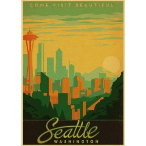 affiche seattle