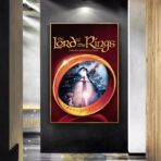 affiche seigneur des anneaux vintage