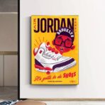 affiche sneakers vintage