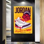 affiche sneakers vintage