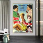 affiche sois belle et tais toi