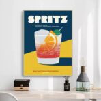affiche spritz vintage