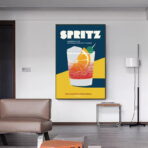 affiche spritz vintage