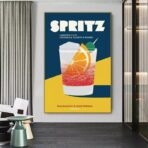 affiche spritz vintage