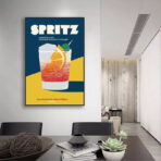 affiche spritz vintage