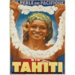 poster tahiti vintage