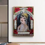 affiche tatouage vintage