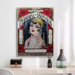 affiche tatouage vintage