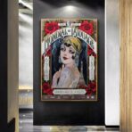 affiche tatouage vintage