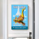 affiche Thaïlande vintage