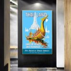 affiche Thaïlande vintage