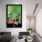 affiche tintin et le lac aux requins