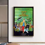 affiche tintin et le lac aux requins