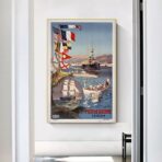 affiche toulon vintage