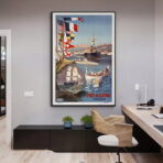 affiche toulon vintage
