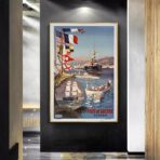 affiche toulon vintage