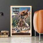affiche tour de france vintage