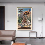 affiche tour de france vintage