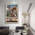 affiche tour de france vintage