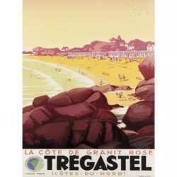 affiche trégastel