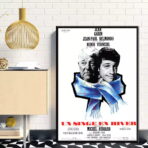 affiche un singe en hiver