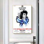 affiche un singe en hiver