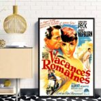 affiche vacances romaines
