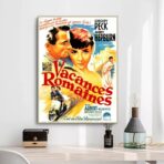 affiche vacances romaines