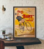affiche vélo vintage
