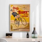 affiche vélo vintage