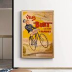 affiche vélo vintage
