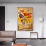 affiche vélo vintage