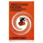 affiche vertigo hitchcock