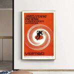 affiche vertigo hitchcock