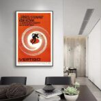 affiche vertigo hitchcock