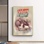 affiche vespa vintage