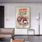 affiche vespa vintage