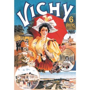 affiche vichy vintage