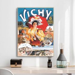 affiche vichy vintage