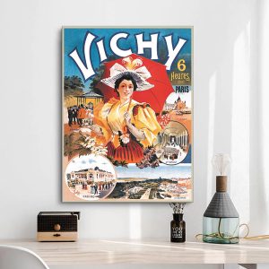affiche vichy vintage