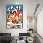 affiche vichy vintage