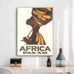 affiche vintage afrique