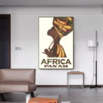 affiche vintage afrique