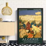 affiche vintage algérie