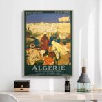 affiche vintage algérie