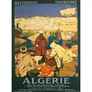 affiche vintage algérie